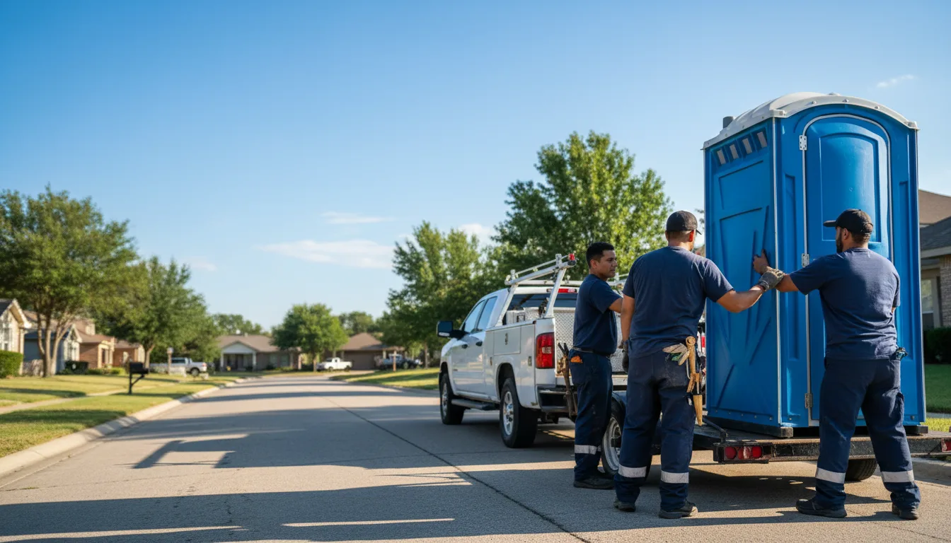 Portable Toilet Rental in Lorena, TX near me